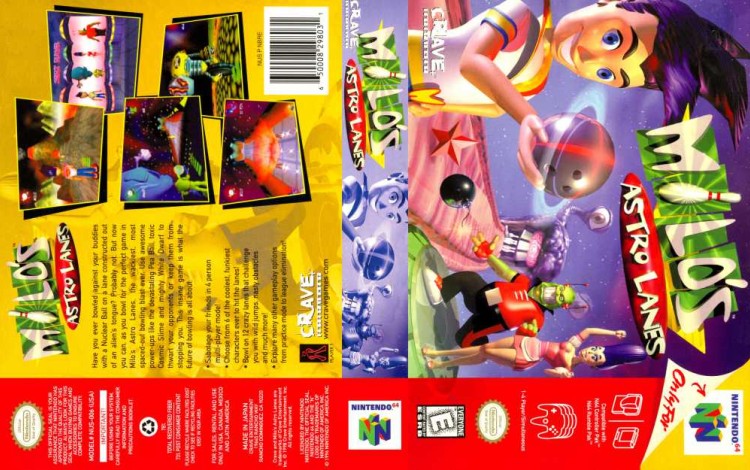 Milo's Astro Lanes - Nintendo 64 | VideoGameX