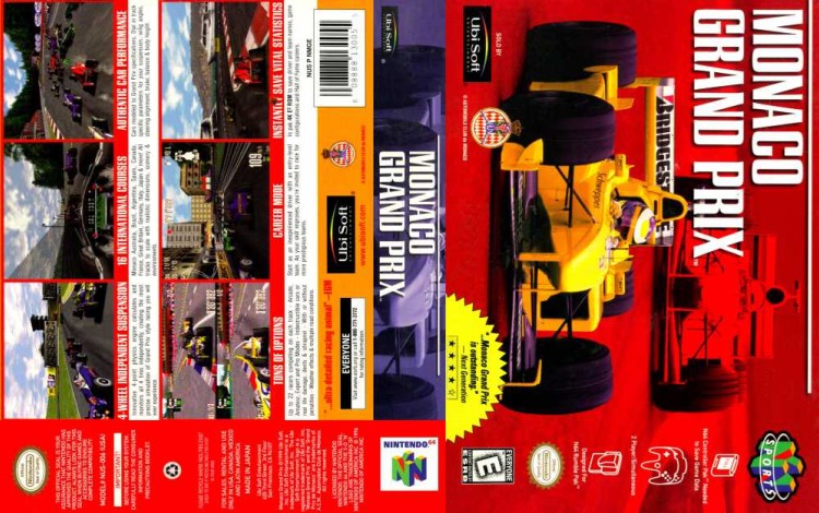 Monaco Grand Prix - Nintendo 64 | VideoGameX