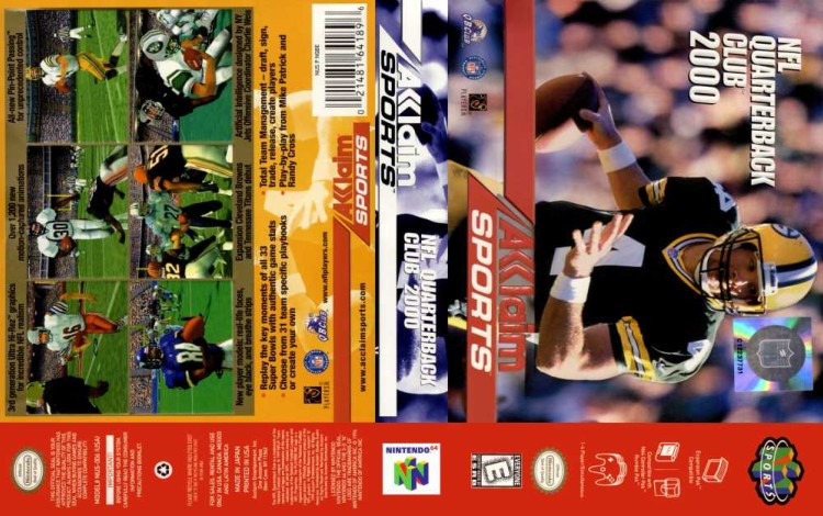 NFL Quarterback Club 2000 - Nintendo 64 | VideoGameX