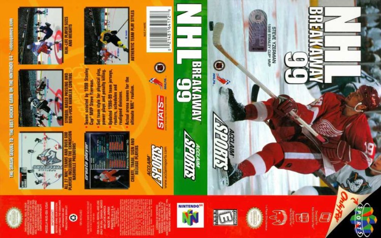 NHL Breakaway '99 - Nintendo 64 | VideoGameX