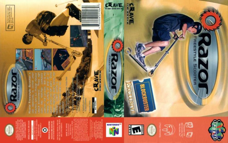 Razor Freestyle Scooter - Nintendo 64 | VideoGameX