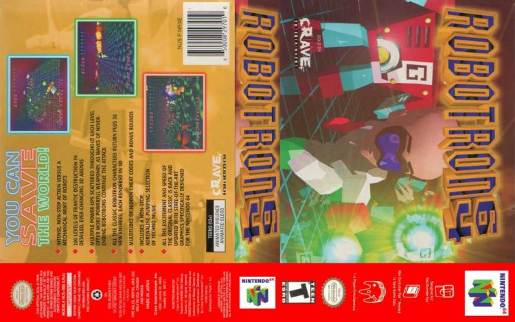 Robotron 64 - Nintendo 64 | VideoGameX