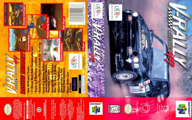 V-Rally Edition '99 - Nintendo 64 | VideoGameX