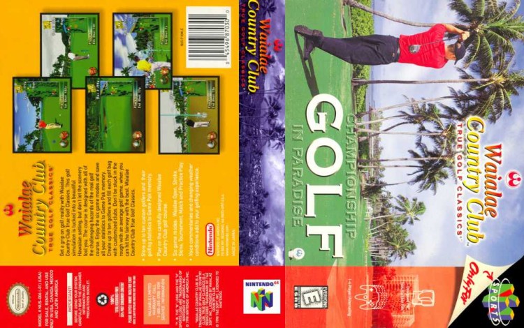 Waialae Country Club: True Golf Classics - Nintendo 64 | VideoGameX