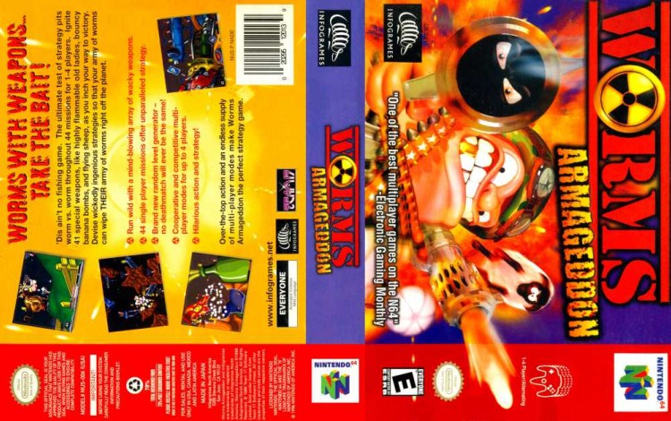 Worms Armageddon - Nintendo 64 | VideoGameX