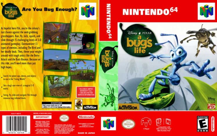 A Bug's Life - Nintendo 64 | VideoGameX