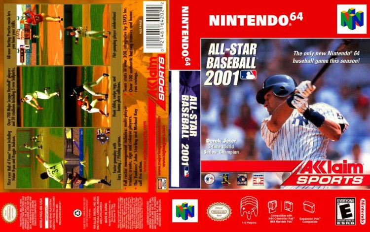 All-Star Baseball 2001 - Nintendo 64 | VideoGameX