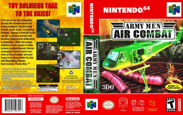 Army Men: Air Combat - Nintendo 64 | VideoGameX