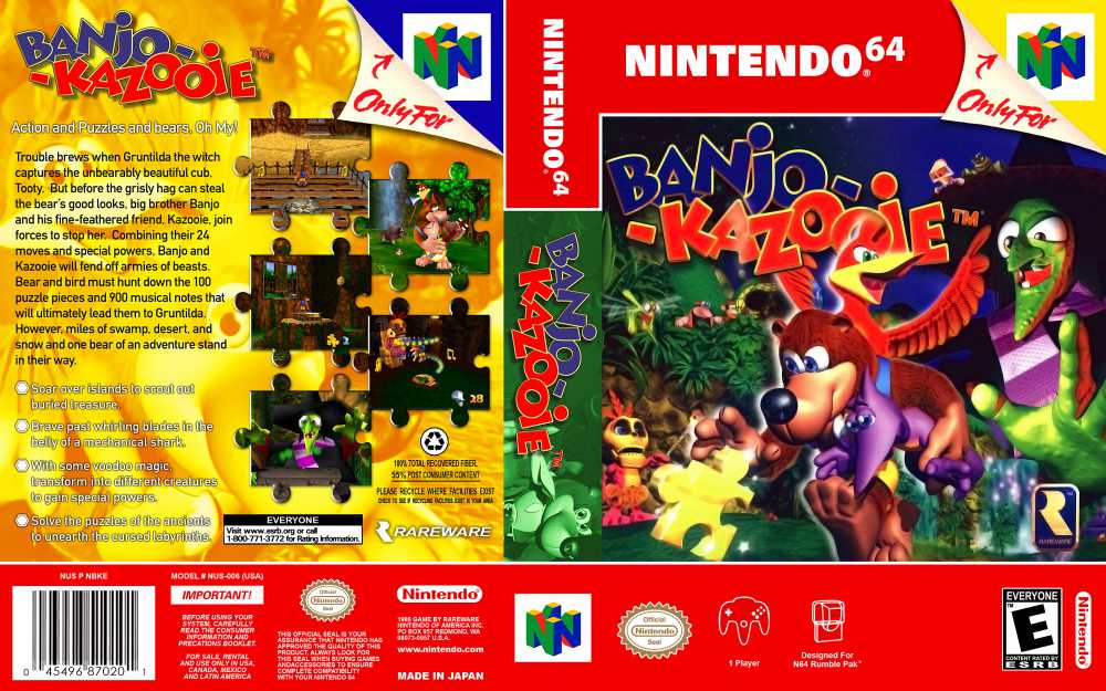 Banjo-Kazooie - Nintendo 64