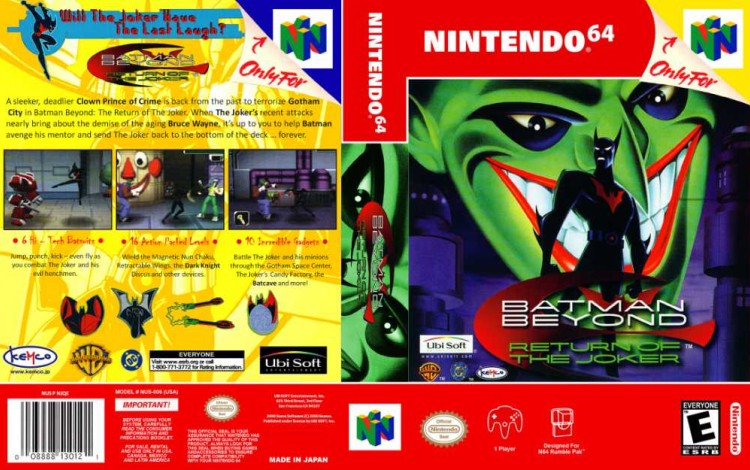 Batman Beyond: Return of the Joker - Nintendo 64 | VideoGameX