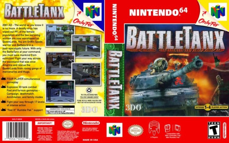 BattleTanx - Nintendo 64 | VideoGameX