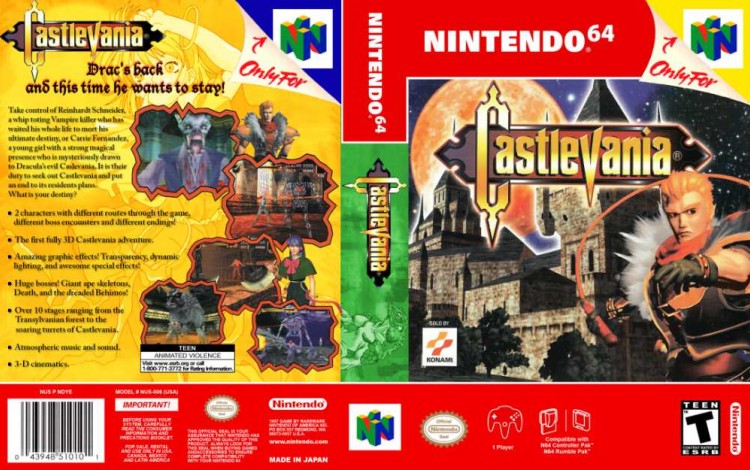 Castlevania - Nintendo 64 | VideoGameX