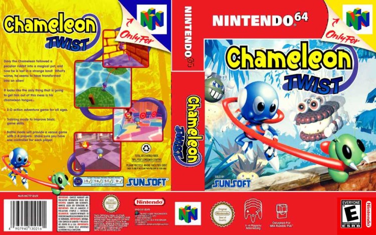 Chameleon Twist - Nintendo 64 | VideoGameX