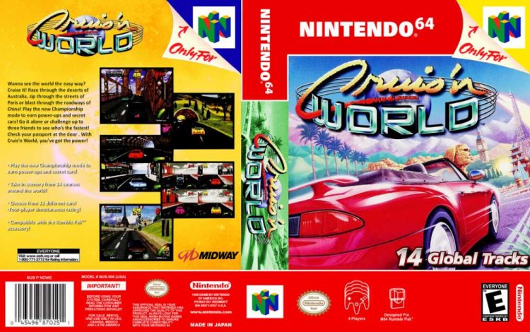 Cruis'n World - Nintendo 64 | VideoGameX