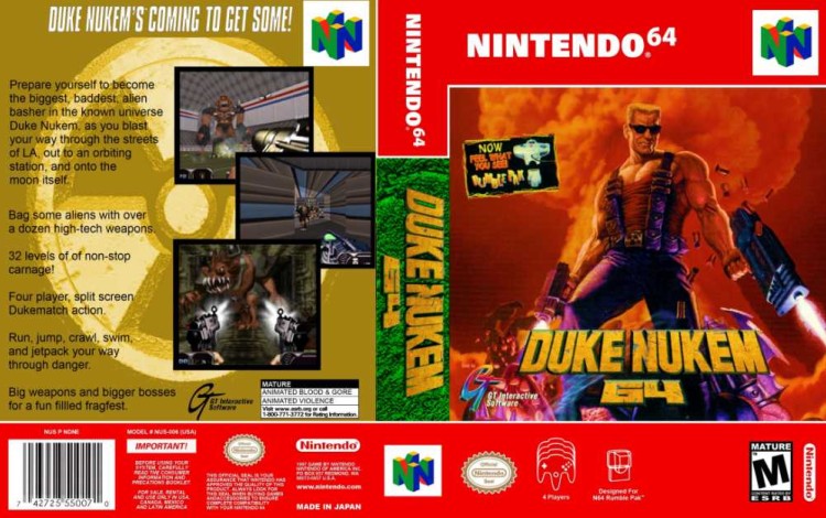 Duke Nukem 64 - Nintendo 64 | VideoGameX