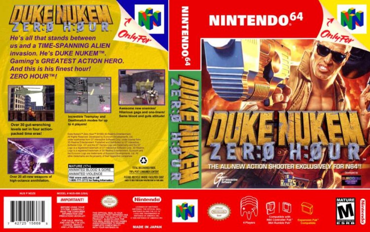 Duke Nukem: Zero Hour - Nintendo 64 | VideoGameX