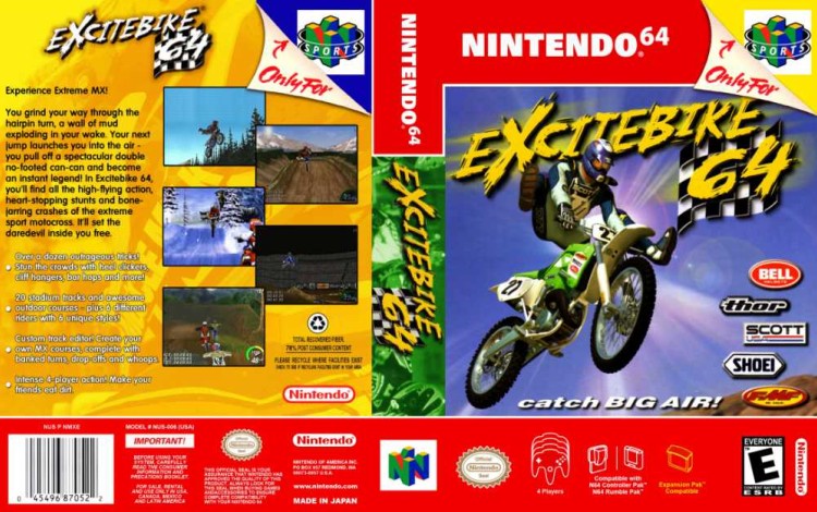 Excitebike 64 - Nintendo 64 | VideoGameX