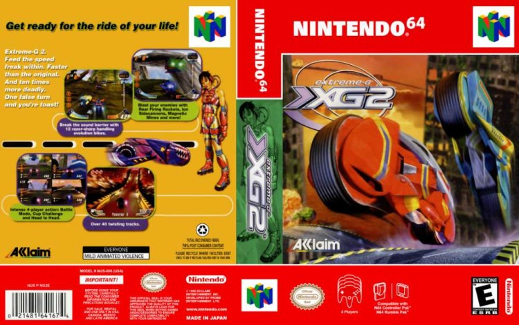 Extreme-G 2 - Nintendo 64 | VideoGameX