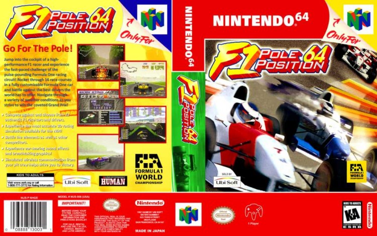 F1 Pole Position 64 - Nintendo 64 | VideoGameX