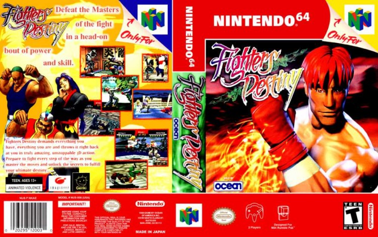 Fighters Destiny - Nintendo 64 | VideoGameX