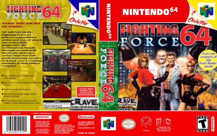 Fighting Force 64 - Nintendo 64 | VideoGameX