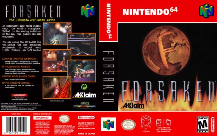 Forsaken 64 - Nintendo 64 | VideoGameX