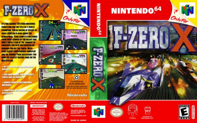 F-Zero X - Nintendo 64 | VideoGameX