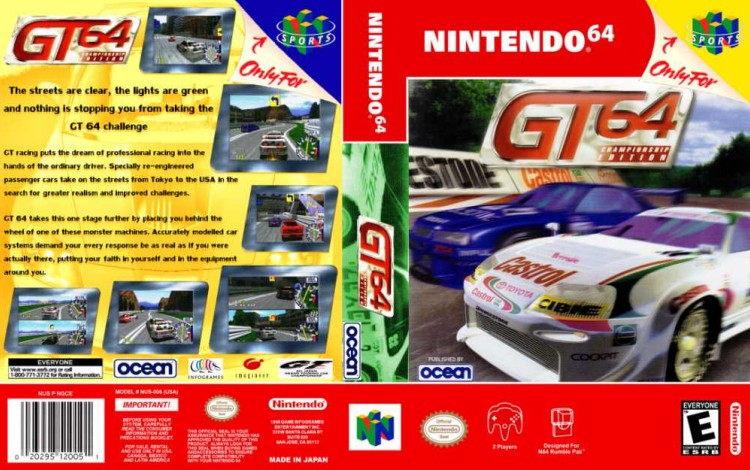 GT 64: Championship Edition - Nintendo 64 | VideoGameX