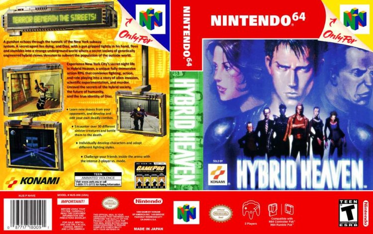 Hybrid Heaven - Nintendo 64 | VideoGameX