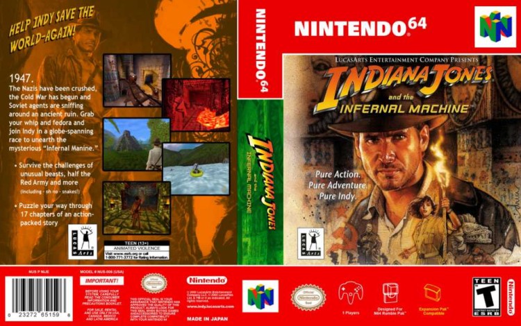 Indiana Jones and the Infernal Machine - Nintendo 64 | VideoGameX