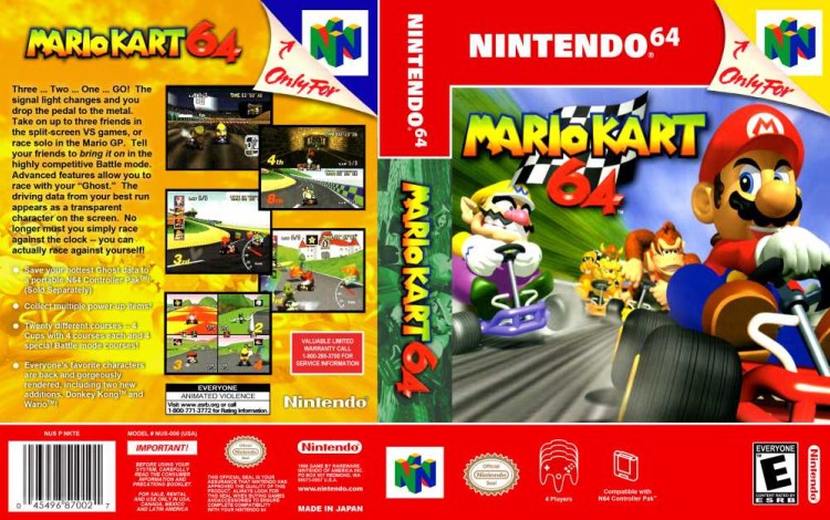 Mario Kart 64 - Nintendo 64 | VideoGameX