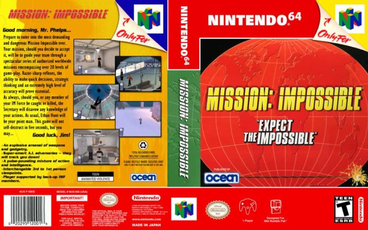 Mission: Impossible - Nintendo 64 | VideoGameX