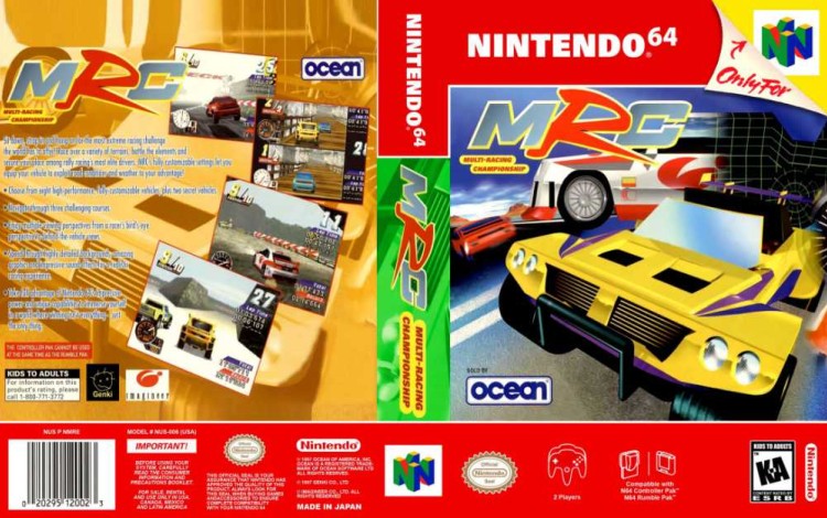 Multi Racing Championship - Nintendo 64 | VideoGameX