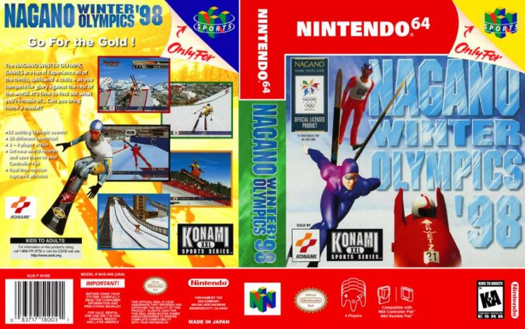 Nagano Winter Olympics '98 - Nintendo 64 | VideoGameX