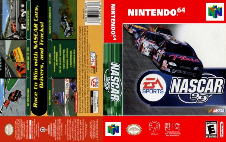 NASCAR 99 - Nintendo 64 | VideoGameX