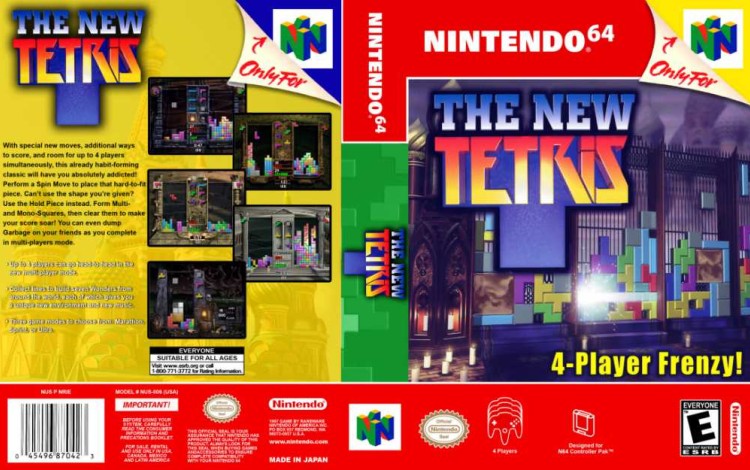 New Tetris, The - Nintendo 64 | VideoGameX