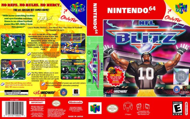 NFL Blitz - Nintendo 64 | VideoGameX