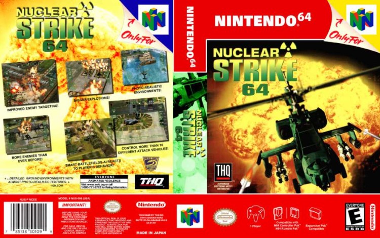 Nuclear Strike 64 - Nintendo 64 | VideoGameX