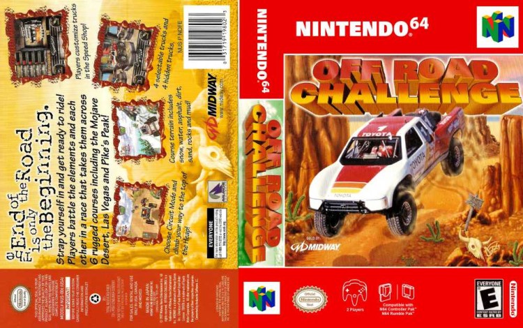 Off-Road Challenge - Nintendo 64 | VideoGameX