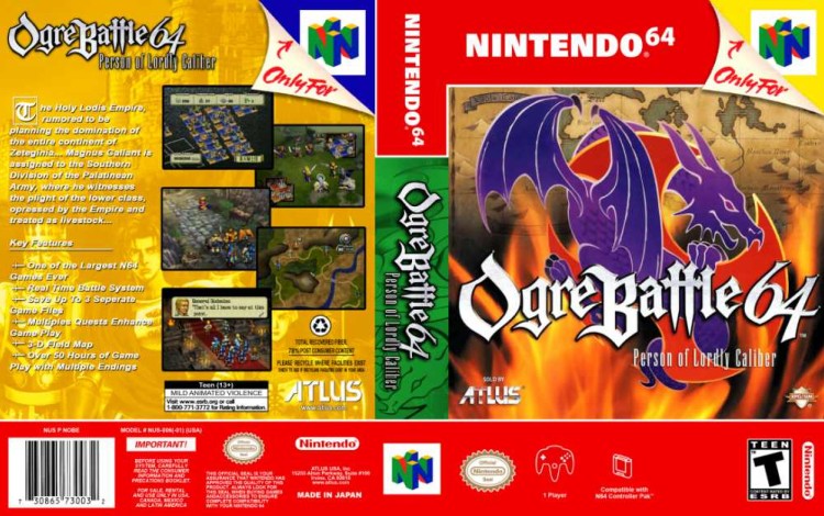 Ogre Battle 64: Person of Lordly Caliber - Nintendo 64 | VideoGameX