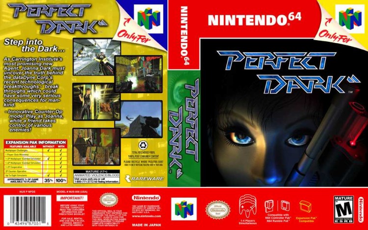 Perfect Dark - Nintendo 64 | VideoGameX