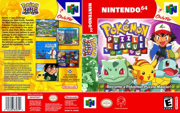 Pokémon Puzzle League - Nintendo 64 | VideoGameX