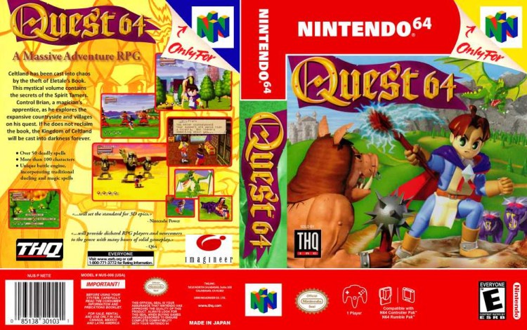 Quest 64 - Nintendo 64 | VideoGameX