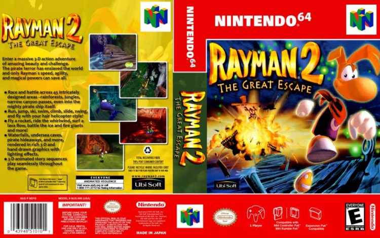 Rayman 2: The Great Escape - Nintendo 64 | VideoGameX