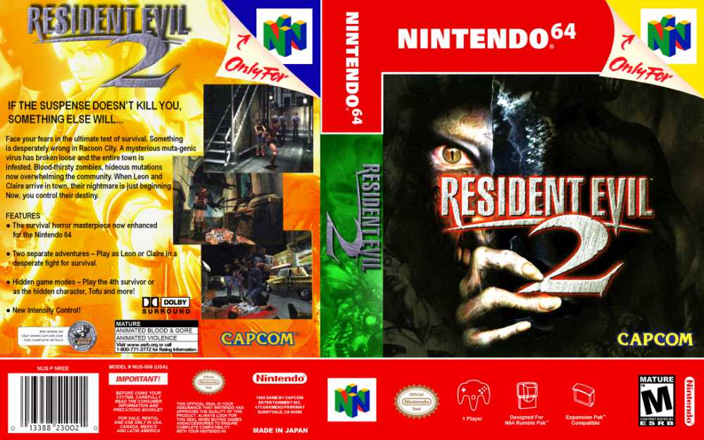 Resident Evil 2 - Nintendo 64