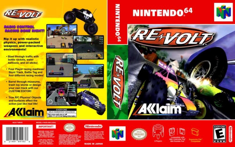 Re-Volt - Nintendo 64 | VideoGameX