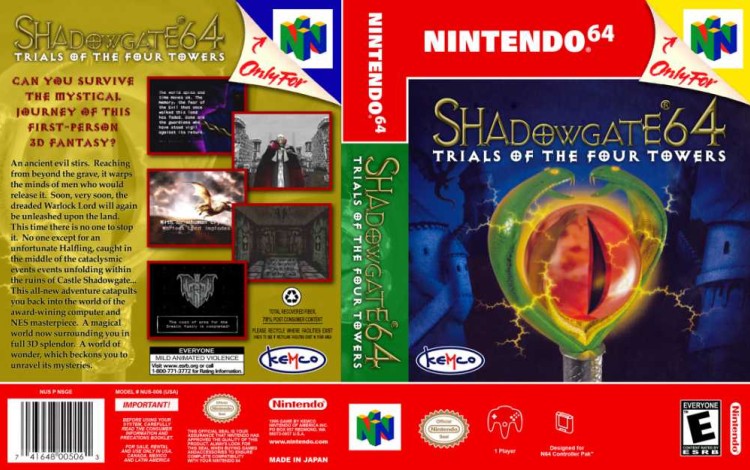 Shadowgate 64: Trials of the Four Towers - Nintendo 64 | VideoGameX