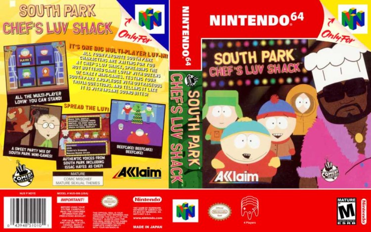 South Park: Chef's Luv Shack - Nintendo 64 | VideoGameX