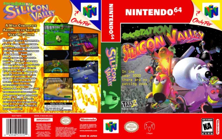 Space Station Silicon Valley - Nintendo 64 | VideoGameX