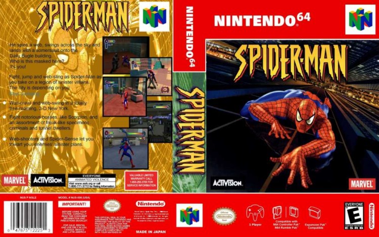 Spider-Man - Nintendo 64 | VideoGameX